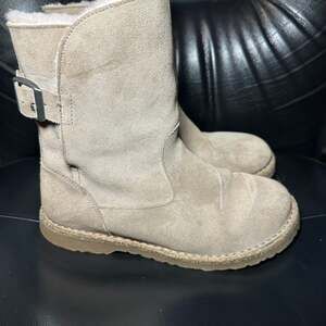 Birkenstock Uppsala Shearling Boots - Gray Taupe